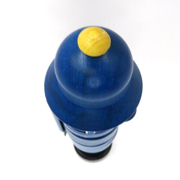 Vintage Czechoslovakia Wooden Stacking Policeman Toy Mid Century Modern Figure - Picture 7 of 10